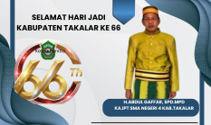 UPT SMA Negeri 4 Kab.Takalar Mengucapkan Selamat Hari Jadi Kab.Takalar  Ke 66